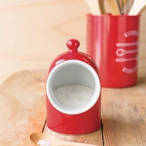 Now Designs Salt Pig, Red